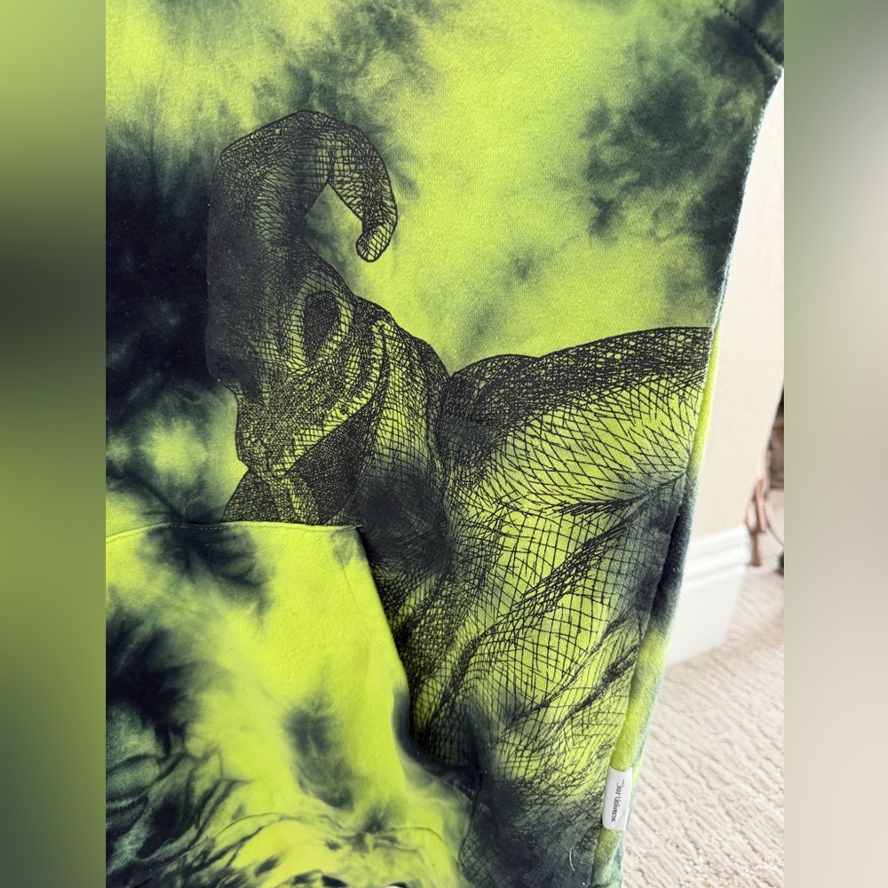 Disney Oogie Boogie Tie-Dye Men's Hoodie - Picture 3 of 6